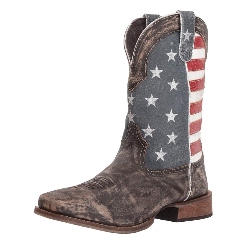 American Flag Cowboy Boots